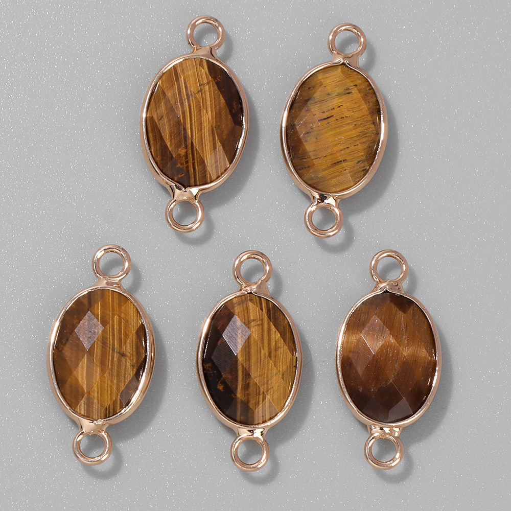Vintage Fashion Online - 3 adet Faceted doğal taş kolye