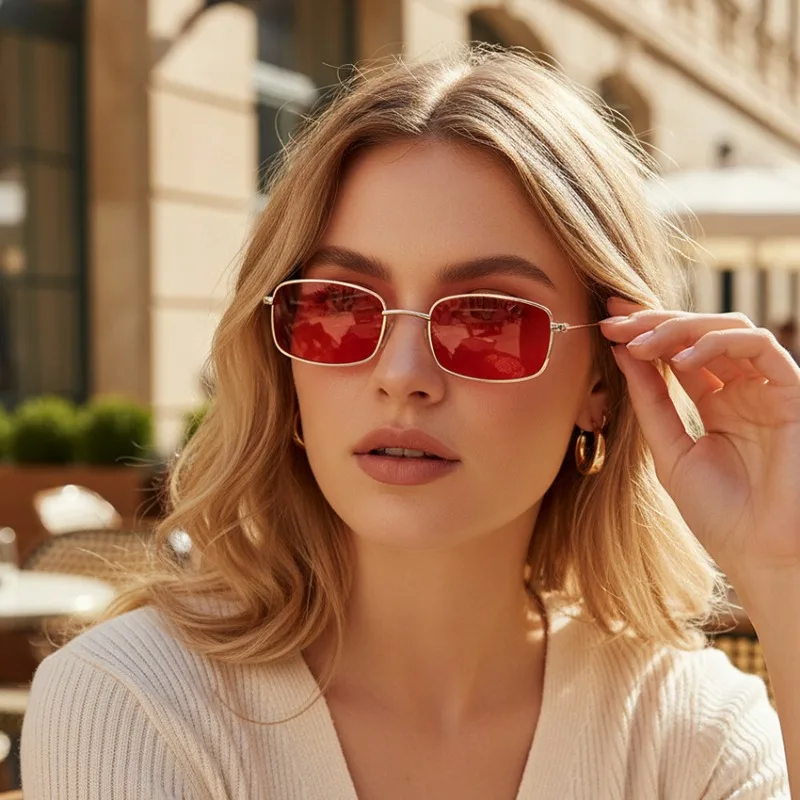 Yeni Küçük Kare Güneş Gözlüğü, - Vintage Fashion Enthusiasts incelemesi ve fiyatı