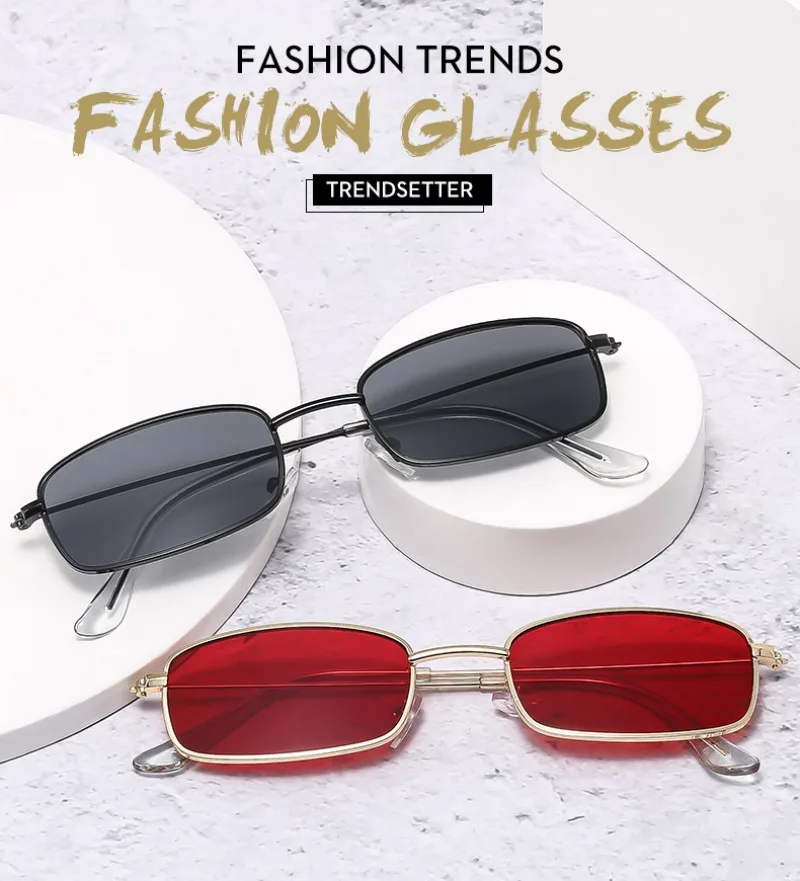 Yeni Küçük Kare Güneş Gözlüğü, - Vintage Fashion Enthusiasts incelemesi ve fiyatı