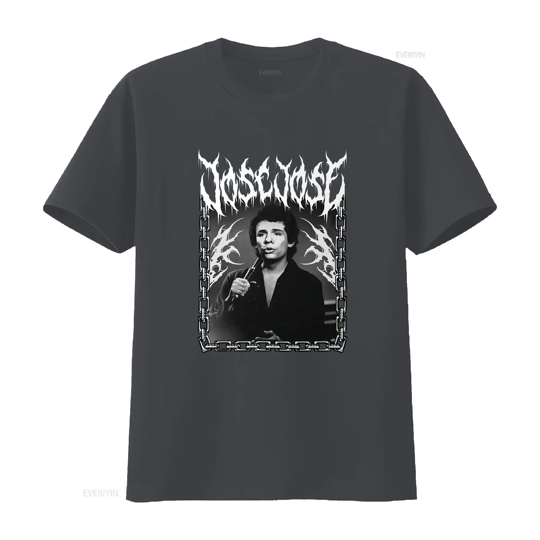 Jose Dark Metal Yazılı Tişört  - Vintage Fashion La incelemesi ve fiyatı