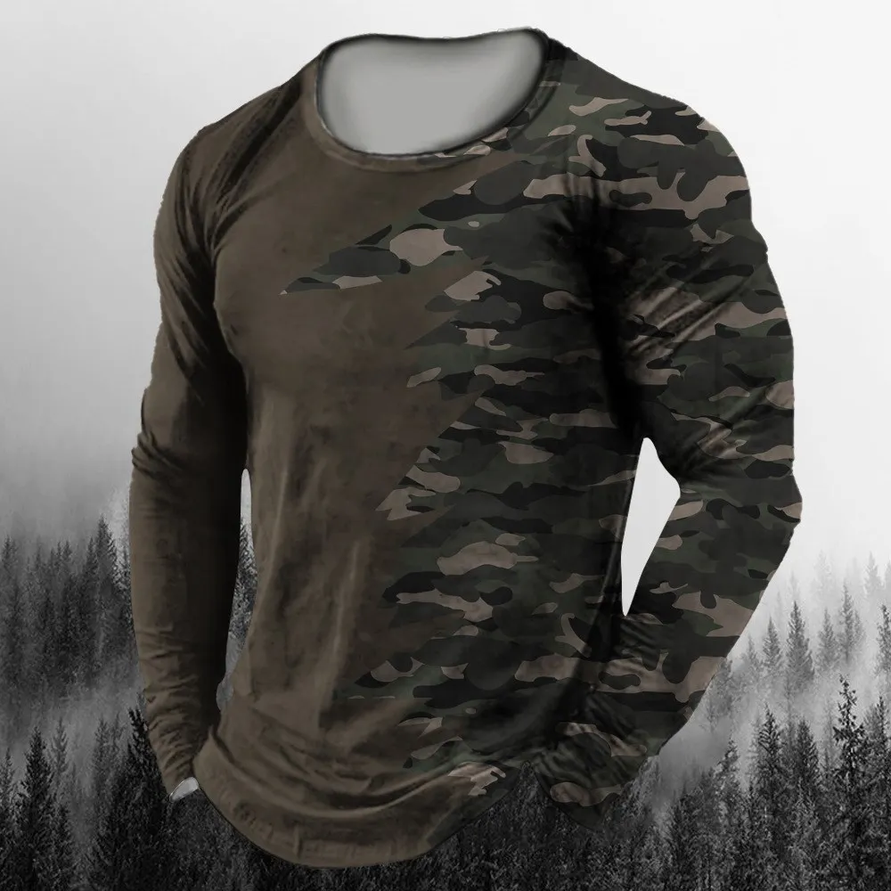 3D Baskılı Kamuflaj Desenli Uz - Vintage Outdoor Fashion incelemesi ve fiyatı