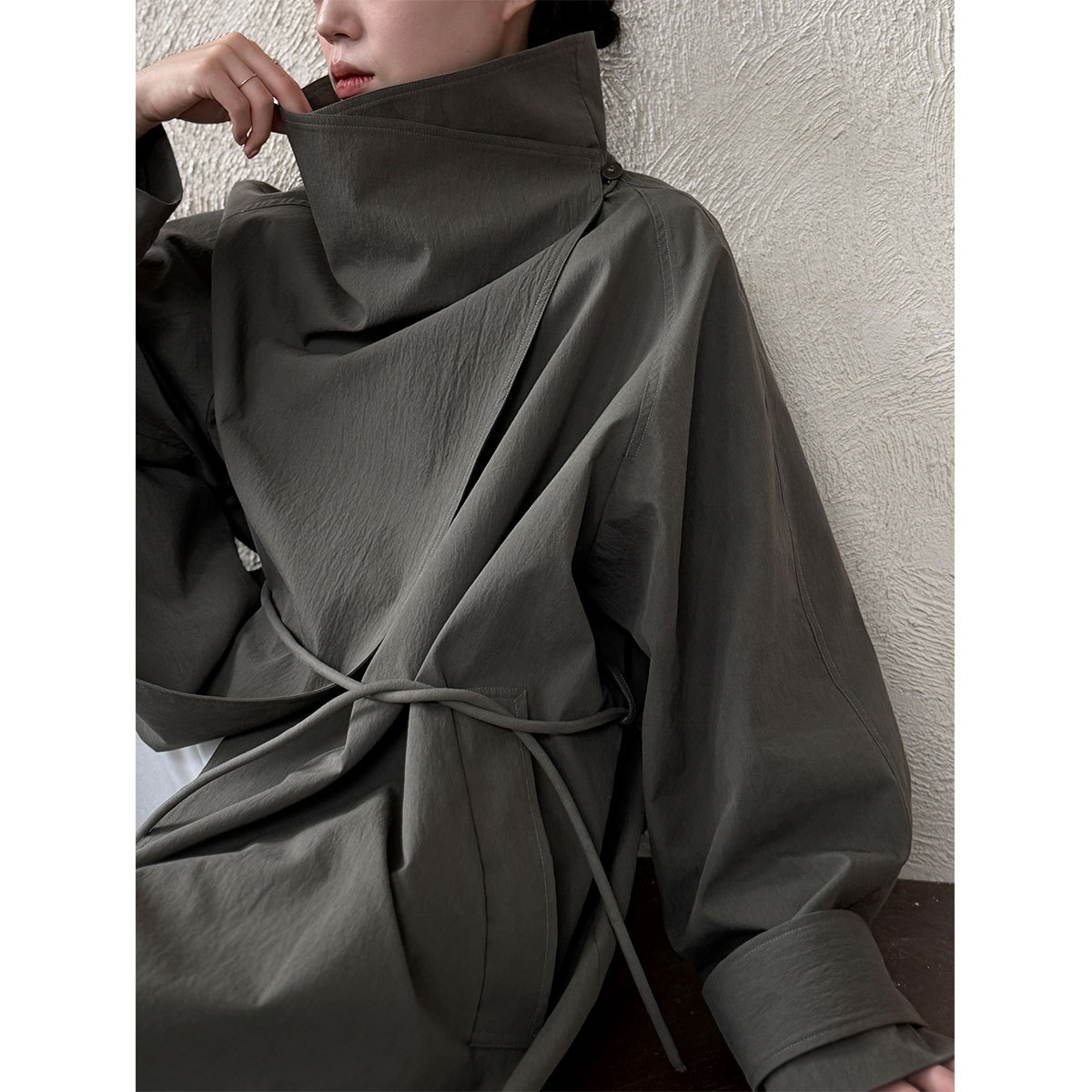 Kadın Uzun Rüzgarlık 2026 Yeni - Vintage Windbreaker Nylon incelemesi ve fiyatı