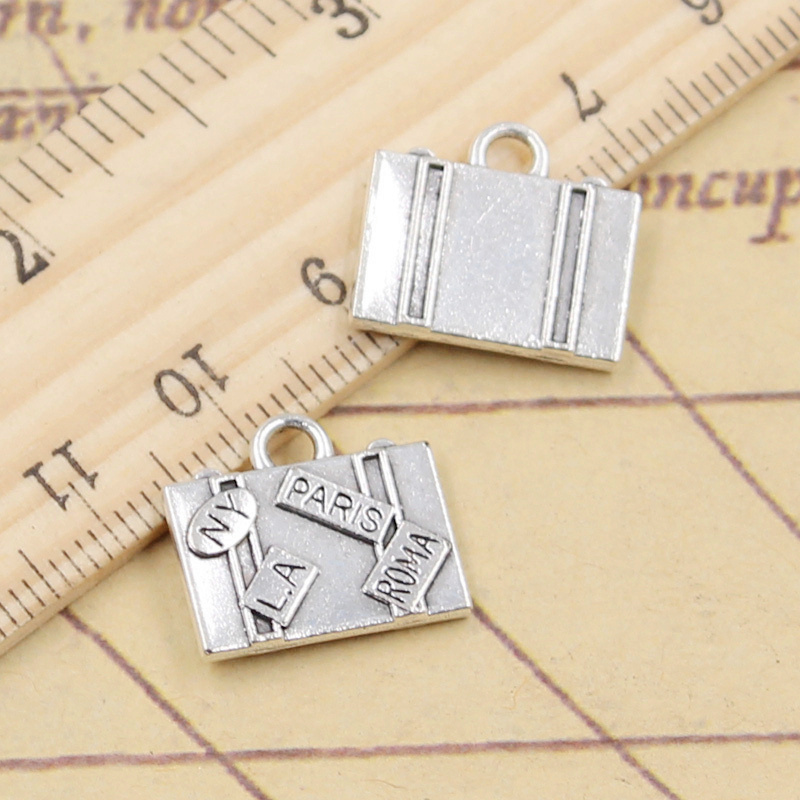 10 adet Charms seyahat çantala - Vintage Fashion La incelemesi ve fiyatı