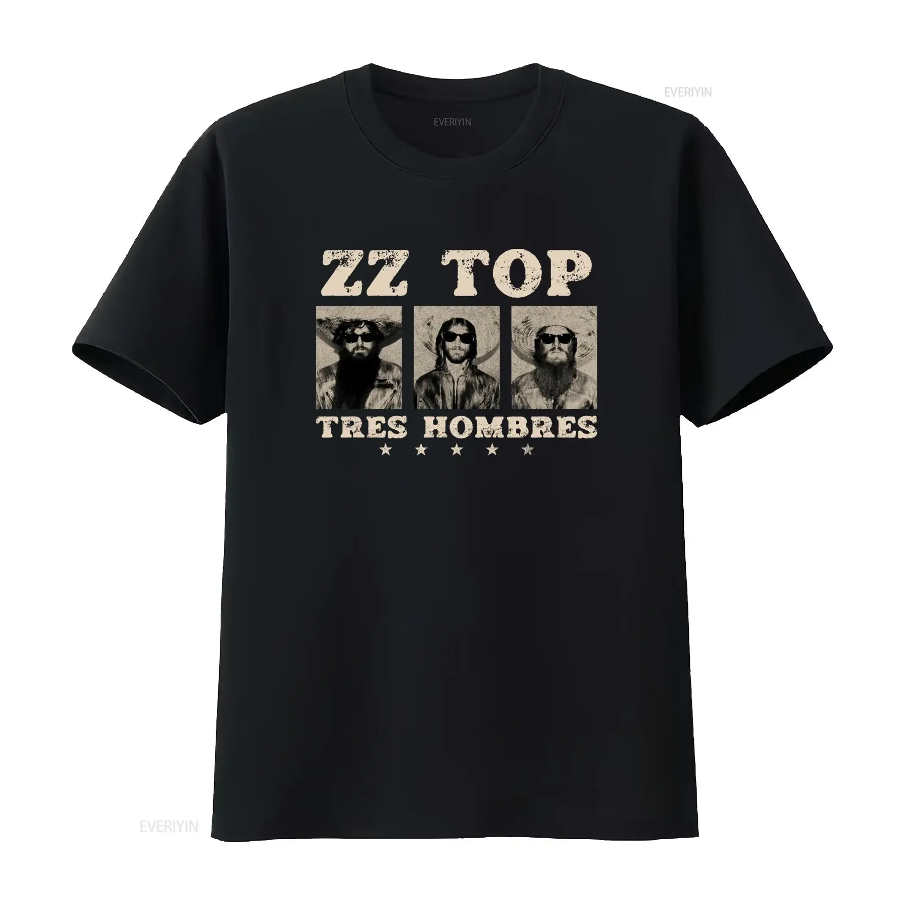 Tres Hombres ZZ Top Retro Rock - Vintage Fashion La incelemesi ve fiyatı