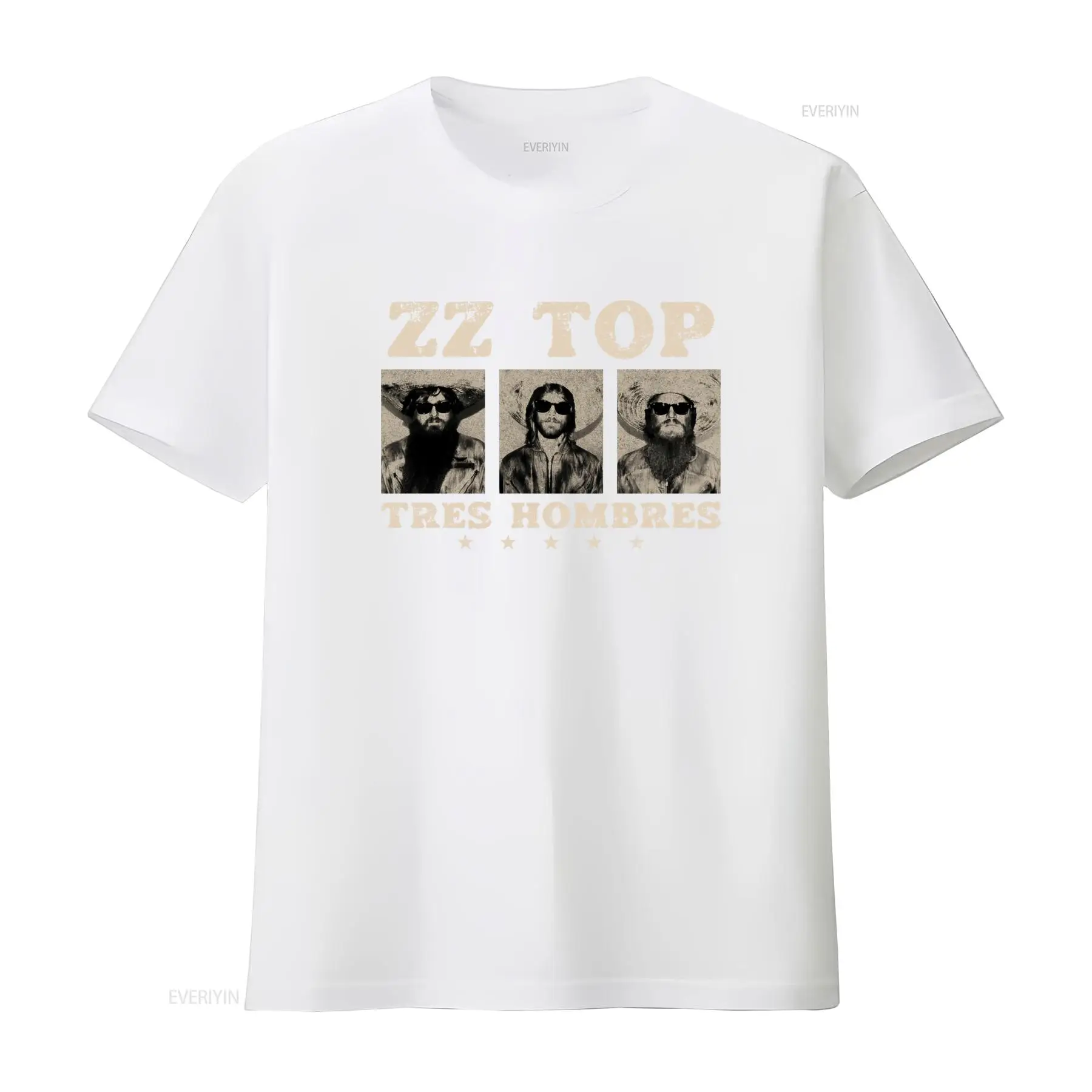 Tres Hombres ZZ Top Retro Rock - Vintage Fashion La incelemesi ve fiyatı
